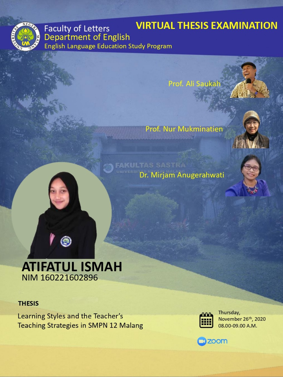 Virtual Thesis ATIFATUL ISMAH