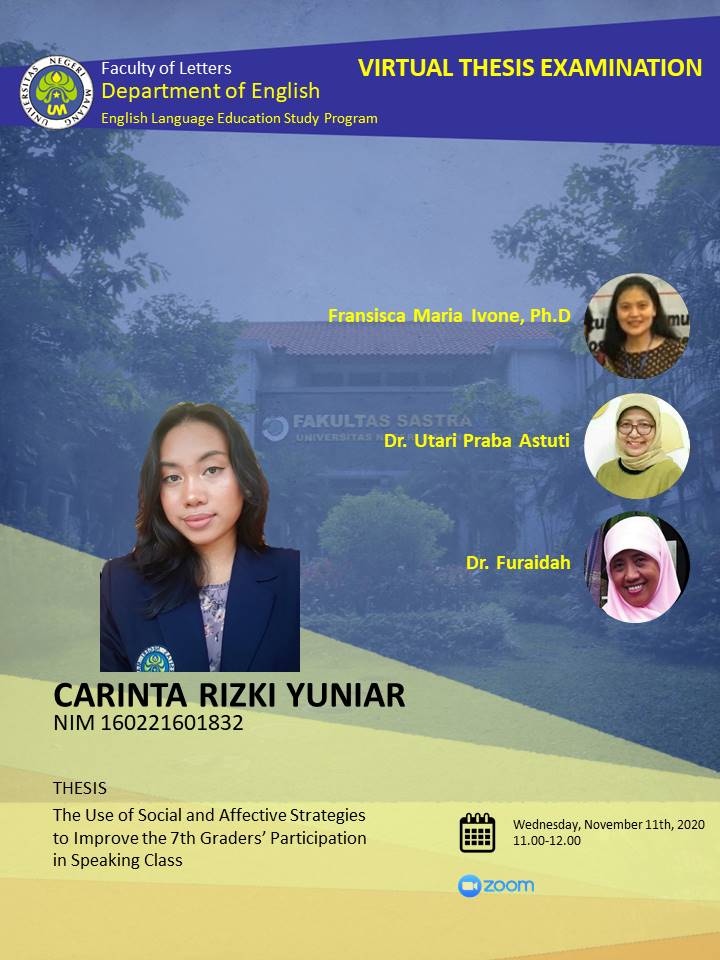 Virtual Thesis Examination CARINTA RIZKI YUNIAR