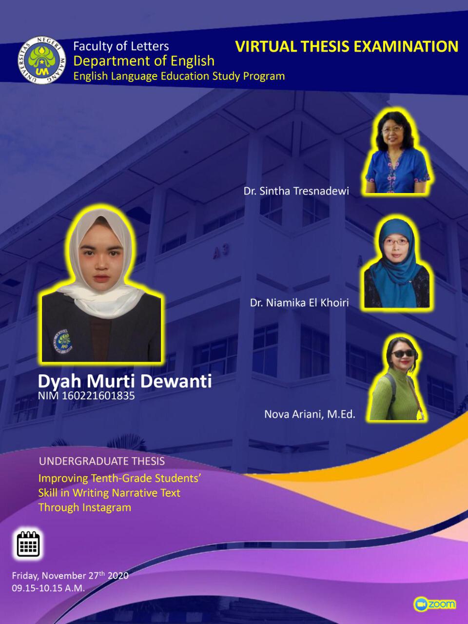 Virtual Thesis DYAH MURTI DEWANTI