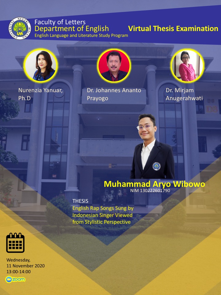 Virtual Thesis Examination M. ARYO WIBOWO