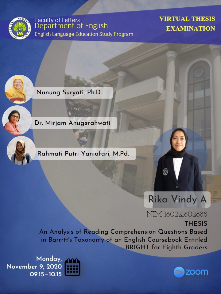 Virtual Thesis Examination RIKA VINDY A.