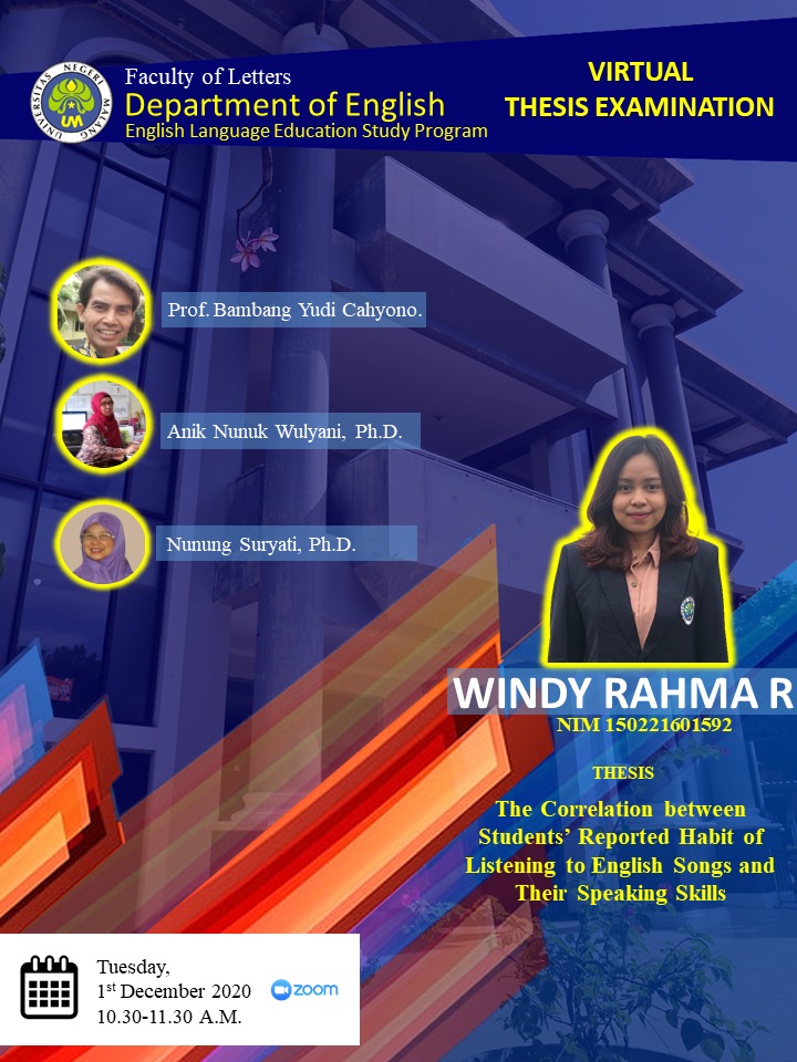 Virtual Thesis Exam WINDY RAHMA R.