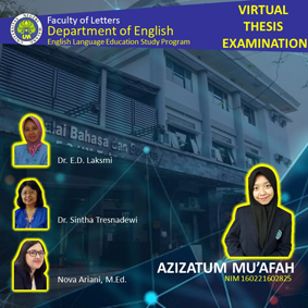 Virtual Thesis Examination Azizatum Mu’afah
