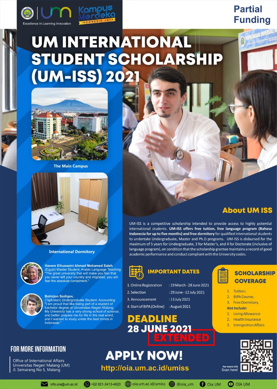 UM INTERNATIONAL STUDENT SCHOLARSHIP