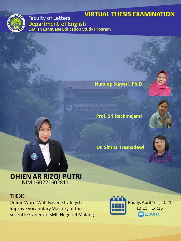 Virtual Thesis Exam Dhien AR Rizqi Putri