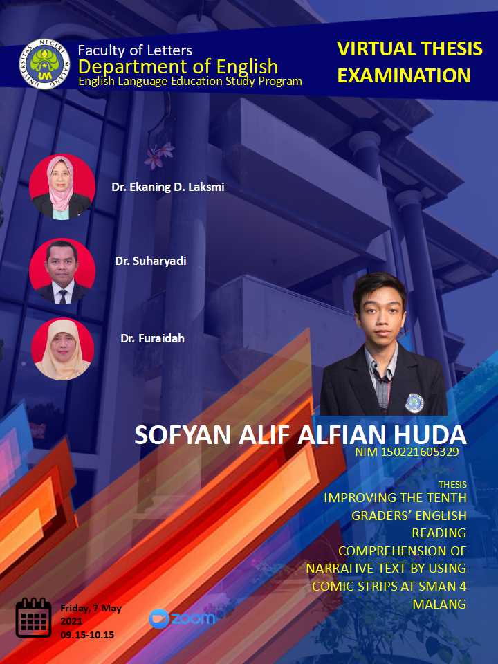 Virtual Thesis Examination SOFYAN ALIF AFLIAN HUDA