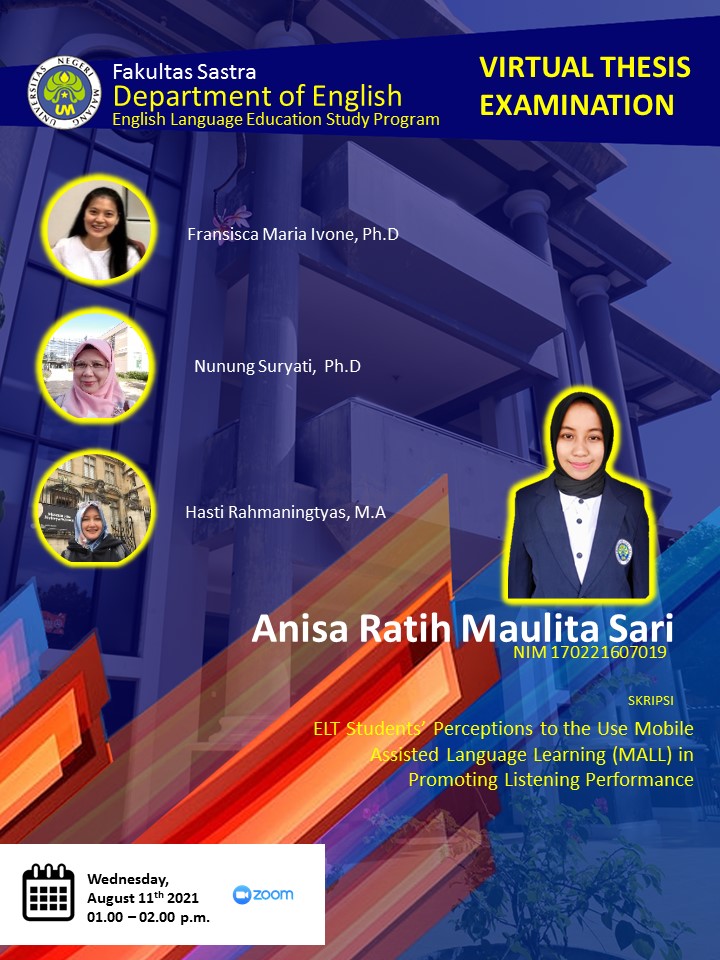 Virtual Thesis Examination ANISA RATIH MAULITA SARI