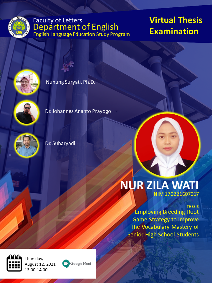 Virtual Thesis NUR ZILA WATI