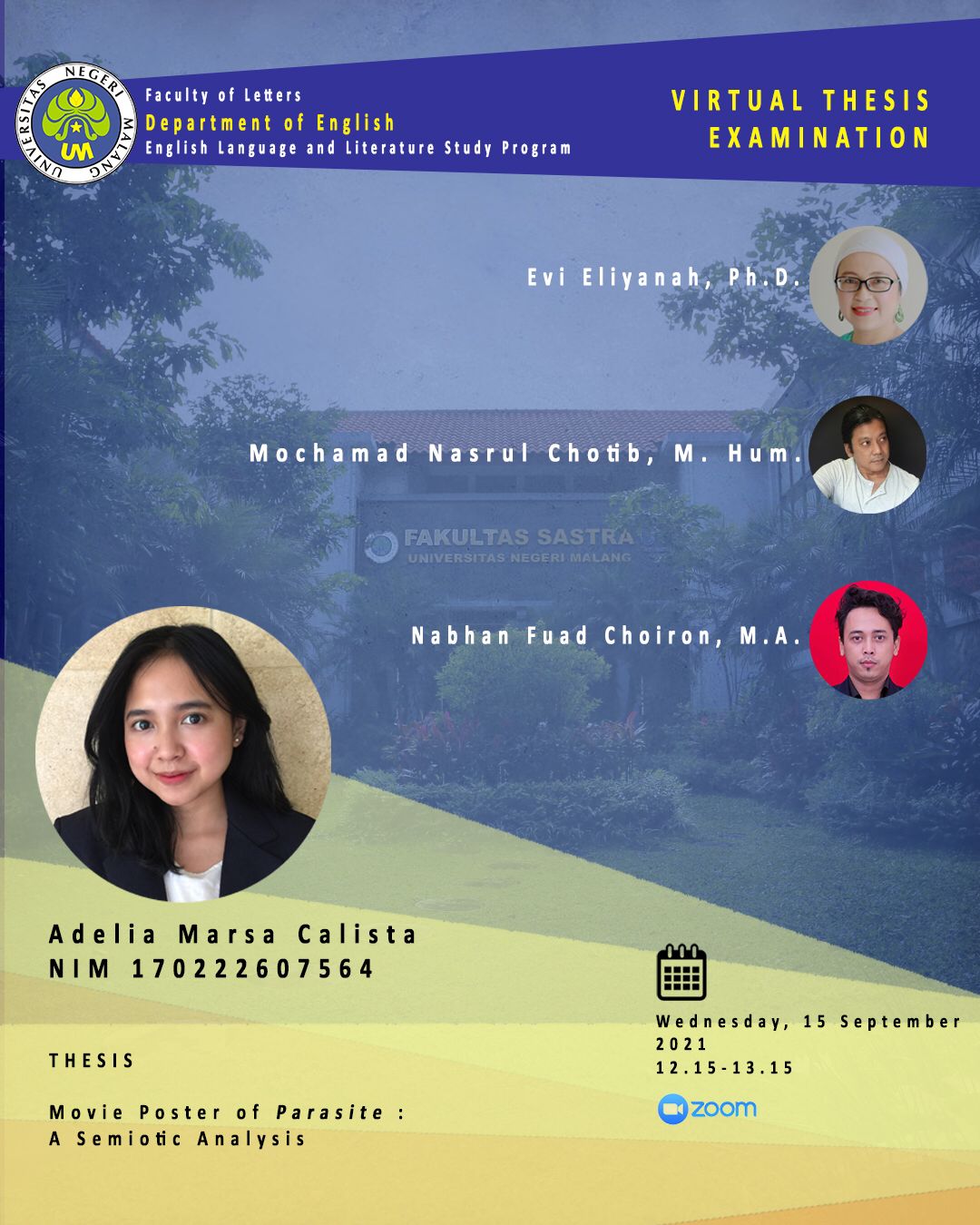Virtual Thesis Examination ADELIA MARSA CALISTA