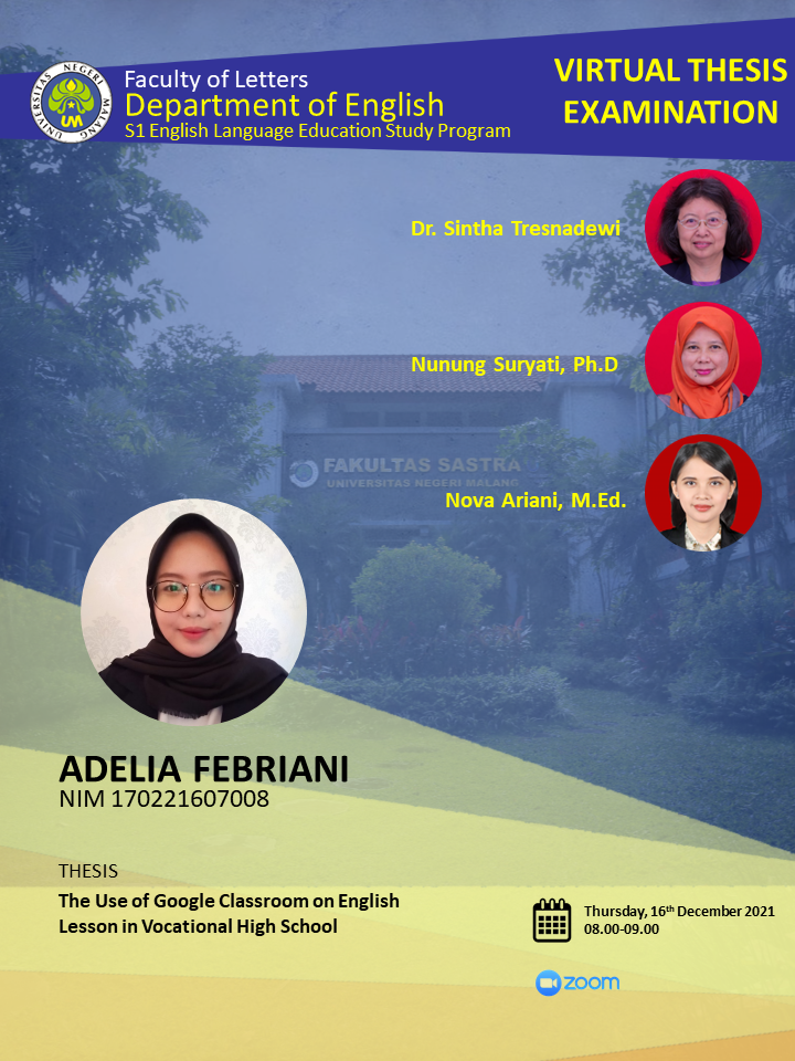 Virtual Thesis Examination ADELIA FEBRIANI