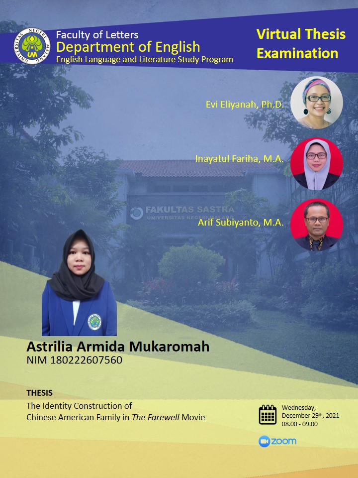 Virtual Thesis Examination ASTRILIA ARMIDA MUKAROMAH