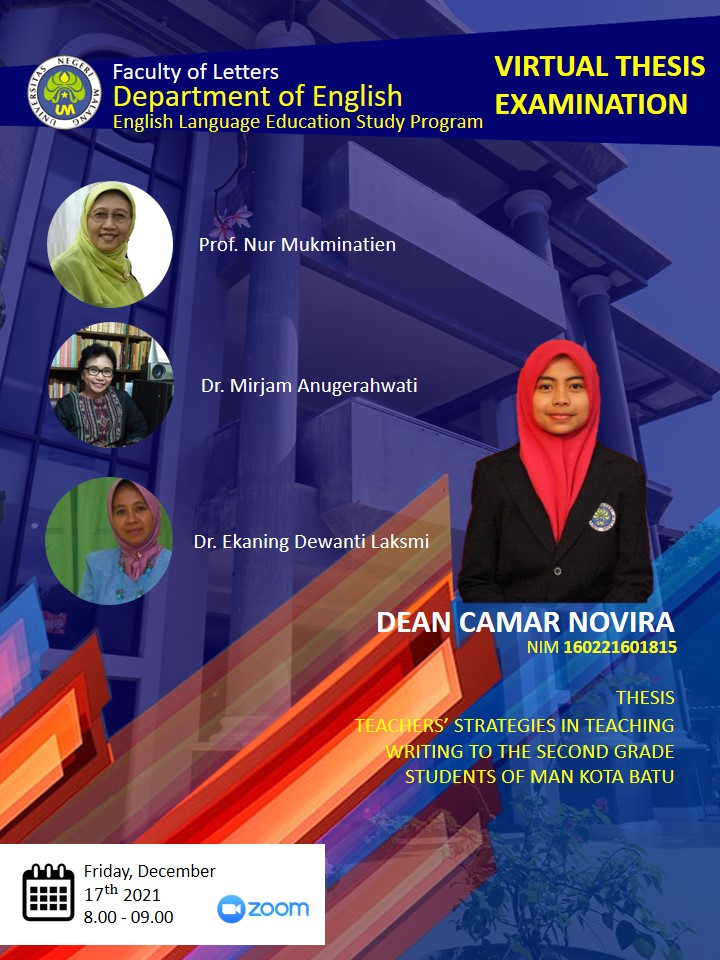 Virtual Thesis Examination DEAN CAMAR NOVIRA