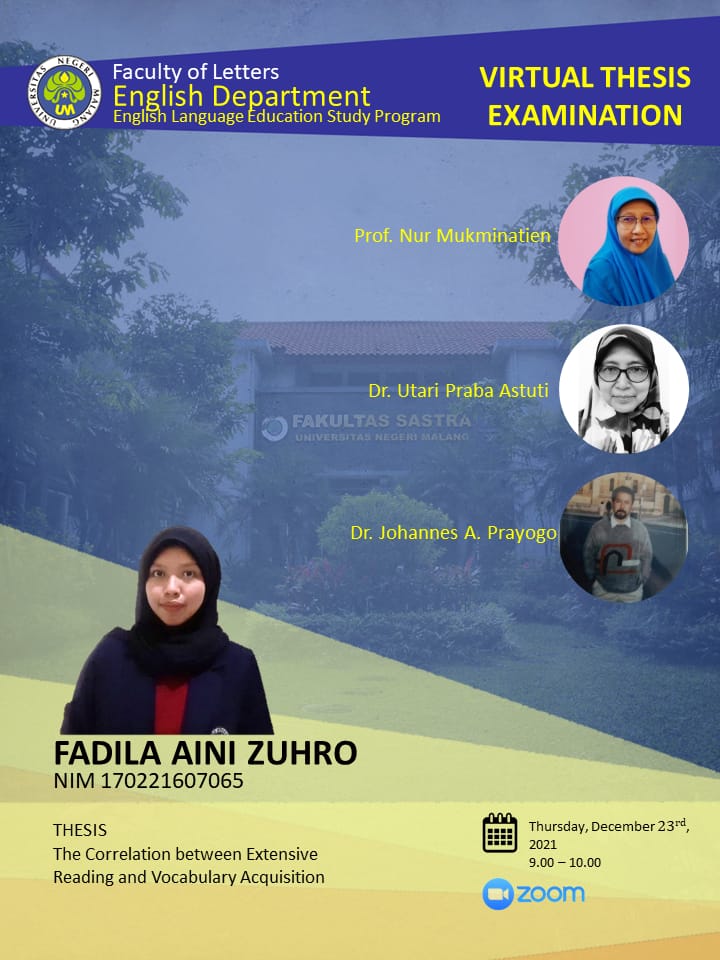 Virtual Thesis Examination FADILA AINI ZUHRO