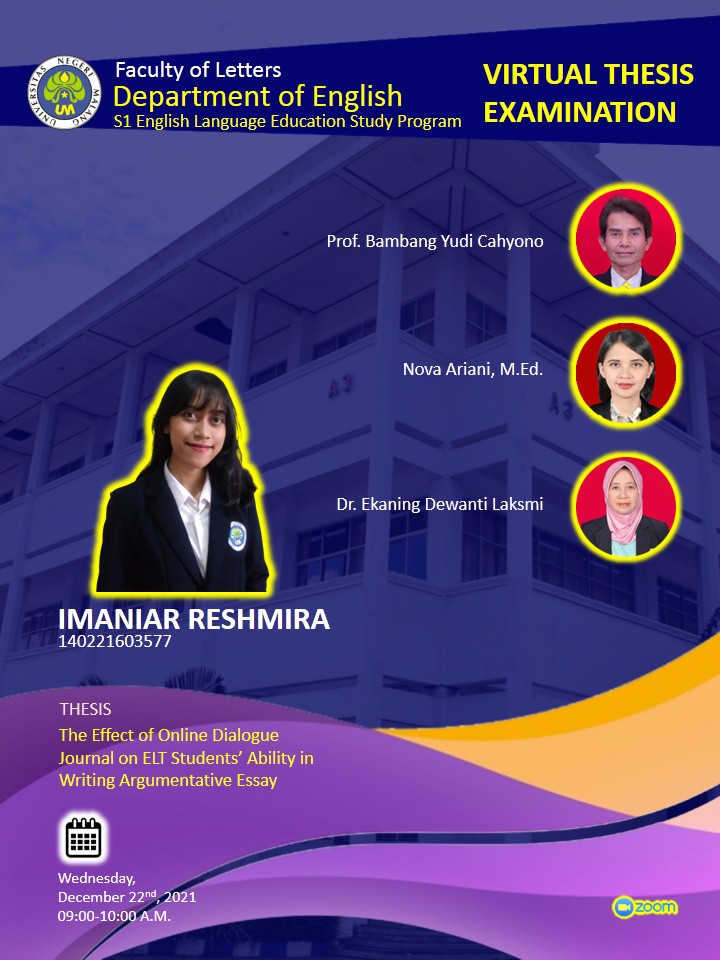 Virtual Thesis Examination IMANIAR RESHMIRA