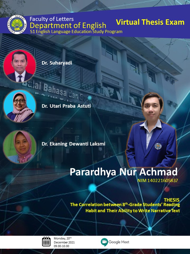 Virtual Thesis Examination PARARDHYA NUR ACHMAD