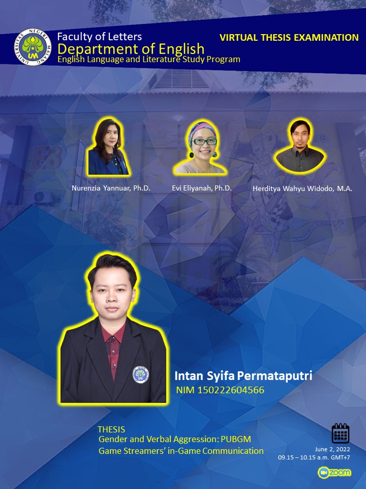 Virtual Thesis Examination Intan Syifa P