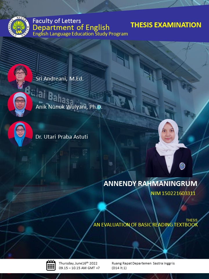 Virtual Thesis Examination Annendi Rahmaningrum