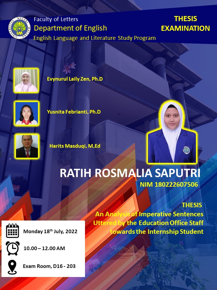 Thesis Examination Ratih Rosmalia Saputri