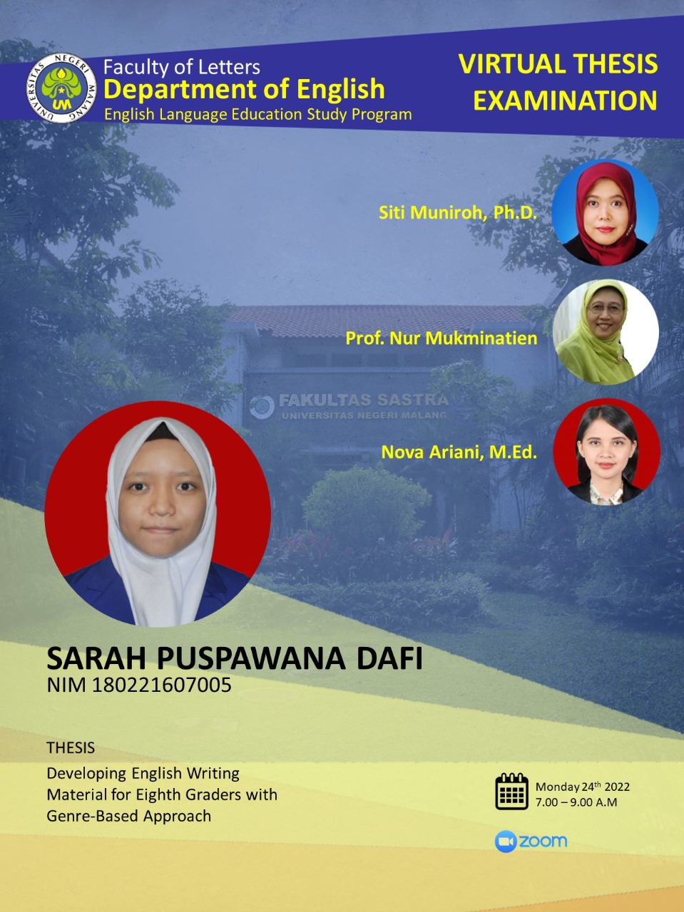 Thesis Examination Sarah Puspawana D