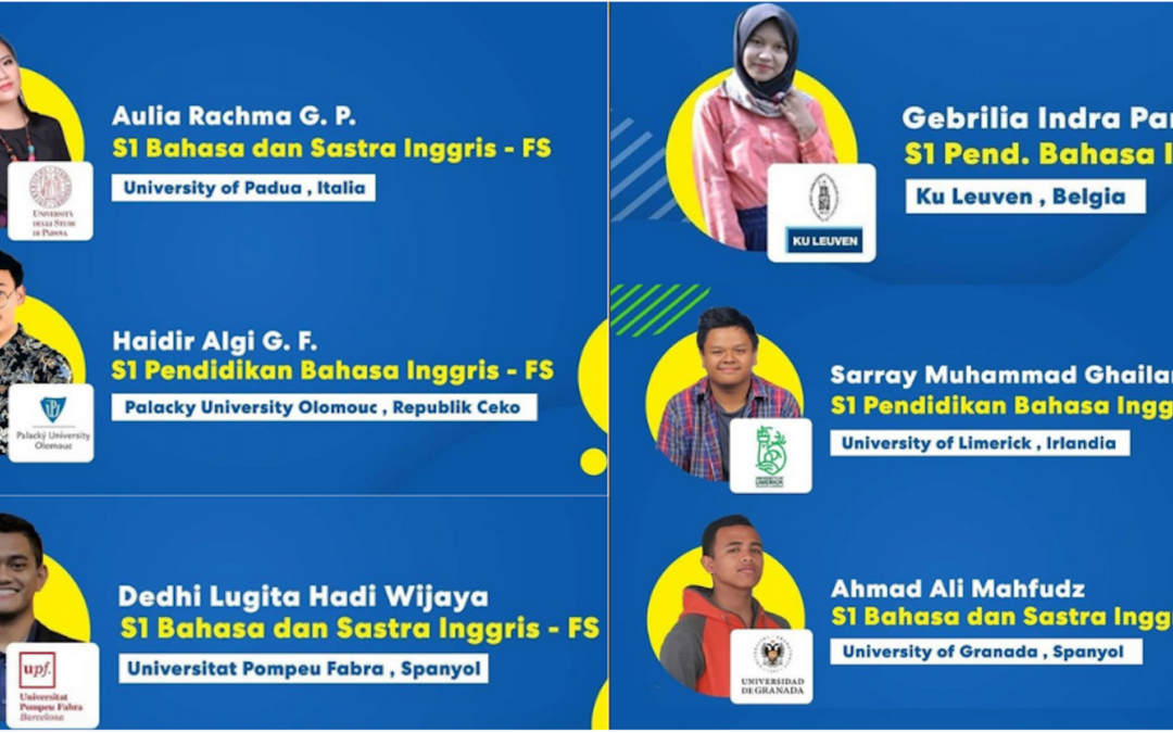 Mahasiswa FS-UM Terpilih dalam Program IISMA 2021 di KU Leuven, Belgia, dan Berbagai Universitas di Eropa