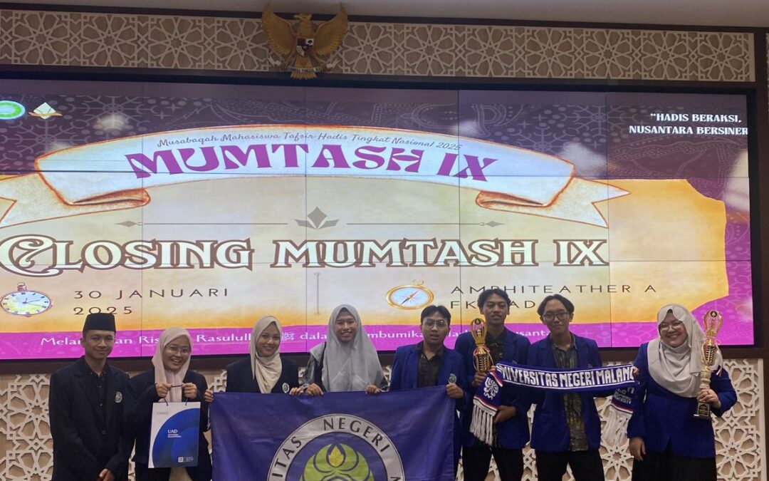 Rizki Dwi Fitnatasari dan Rahma Hadhi Fardhila meraih Juara Harapan 1 di Mumtash IX 2025